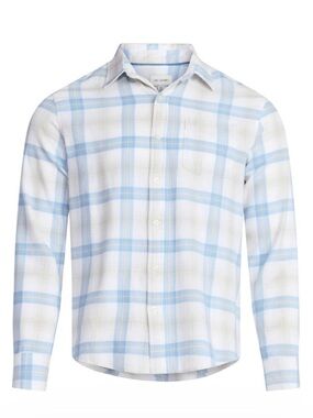 Button Front Flannel Shirt for Men from Free Assembly